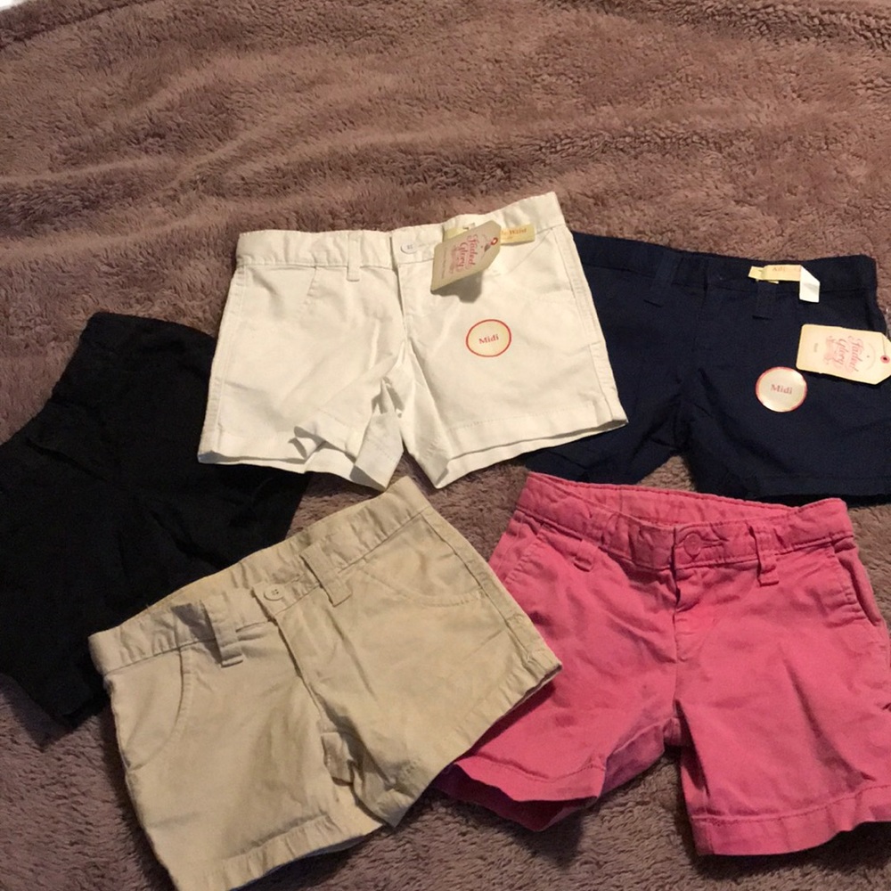 Faded Glory bundle of 5 girls shorts